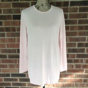 NWT J. Jill pink blush color sweater